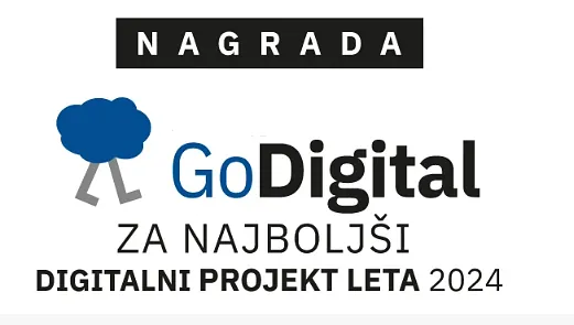 Nagrada GoDigital za najboljši digitalni projekt leta 2023