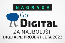 RAZPIS za podelitev nagrade GoDigital! za najboljši digitalni projekt za leto 2022
